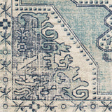 Kenmare Blue Medallion Rug - Clearance