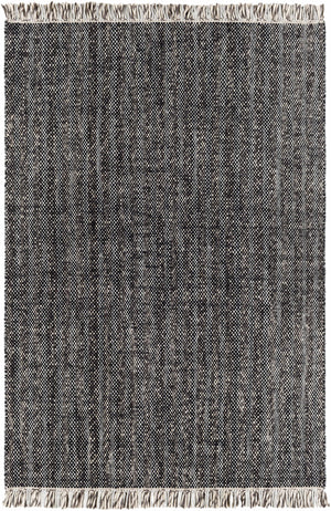 Kenora Charcoal Wool Area Rug - Clearance