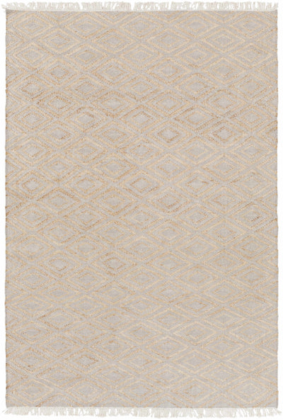 Keshena Handcrafted Fringed Jute Carpet - Clearance