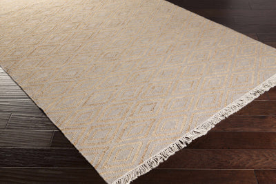 Keshena Handcrafted Fringed Jute Carpet - Clearance