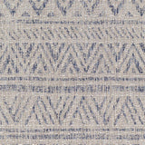 Novato Gray All Over Pattern Performance Rug