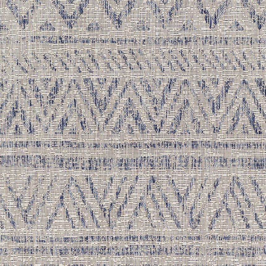 Novato Gray All Over Pattern Performance Rug