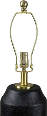 Keelakarai Black Table Lamp