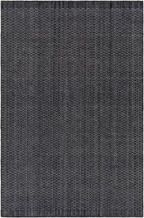 Yong Hand Loomed Charcoal Indoor & Outdoor Rug - Clearance