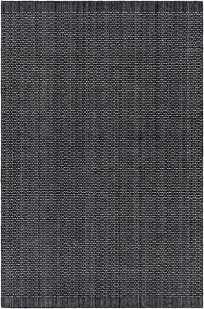 Yong Hand Loomed Charcoal Indoor & Outdoor Rug