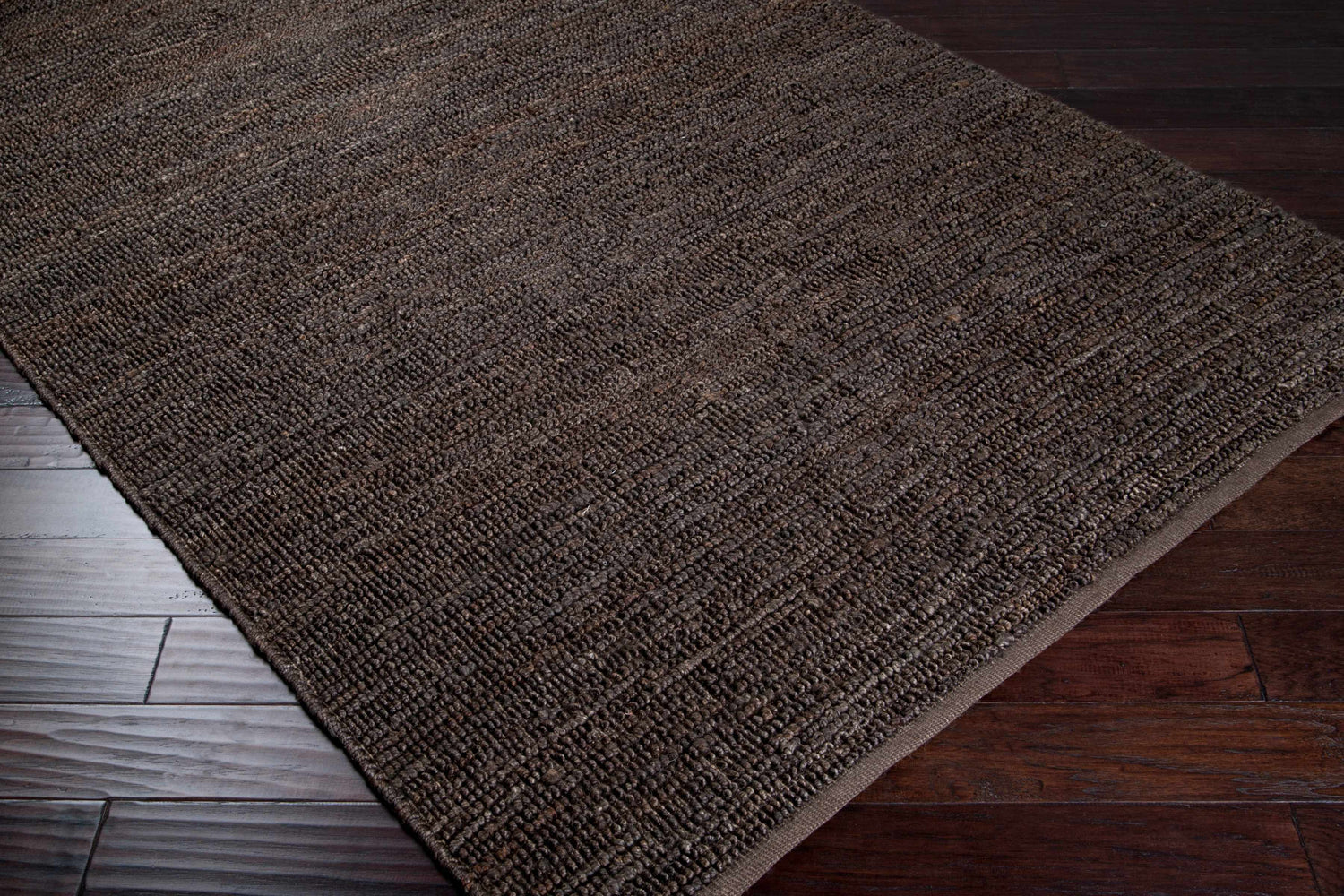 Glover Brown Braided Jute Carpet - Clearance