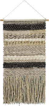 Kiefer Handwoven Wool Fringe Tapestry