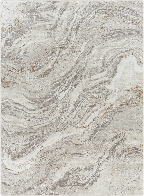 Killumney Cream Marble Rug - Clearance