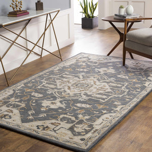 Broomfield Hand Tufted Charcoal 12823 Area Rug - Clearance