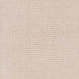 Close-up of the peach and white Klickitat Area Rug. Hand-loomed Tencel rug with a subtle, contemporary texture. Swatch