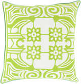 Kellerberrin Green Floral Geometric Pillow - Clearance