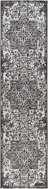 Charcoal Kilmacolm Indoor & Outdoor Area Rug - Clearance