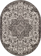 Charcoal Kilmacolm Indoor & Outdoor Area Rug - Clearance