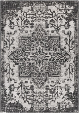Charcoal Kilmacolm Indoor & Outdoor Area Rug - Clearance