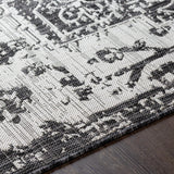 Charcoal Kilmacolm Indoor & Outdoor Area Rug - Clearance