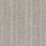 Close-up of the Kempston Gray Rug showing a hand woven texture with vertical stripes and a subtle herringbone pattern. Swatch