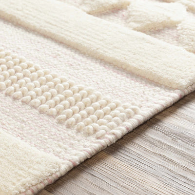 Knapp Pink Wool Rug - Clearance