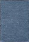 Close-up of the blue Kendall Carpet. Hand-knotted rug with a subtle horizontal stripe texture. Farmhouse style. Design-Rectangle-23