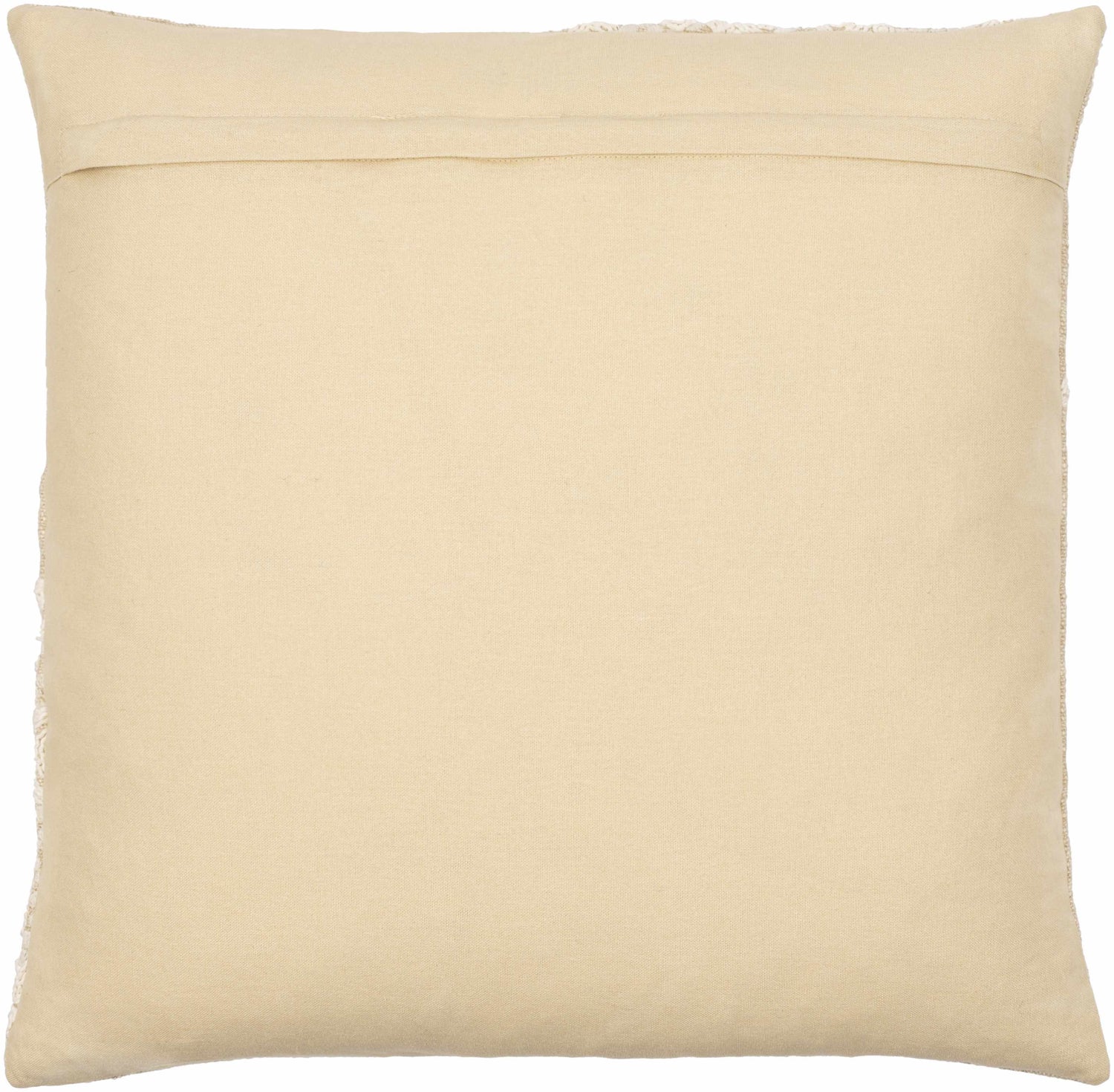 Kinango Beige Embroidered Accent Pillow - Clearance