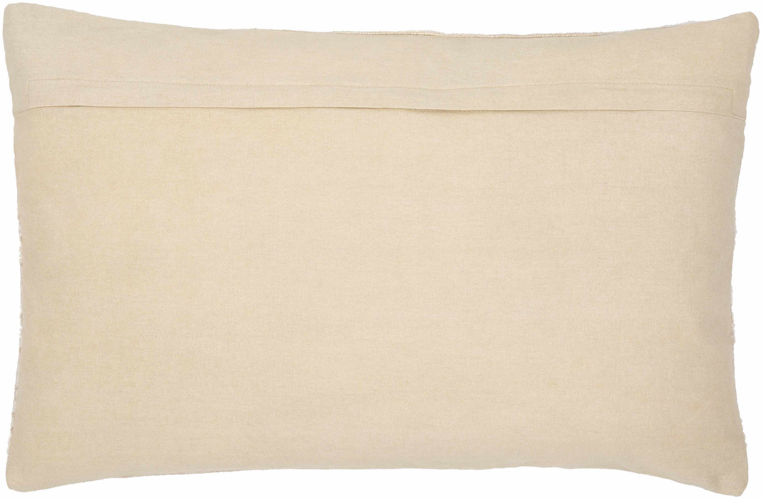 Kinango Beige Embroidered Accent Pillow - Clearance