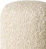 Kamarpukur Pearl Knitted Gray Cotton Pouf