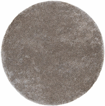 Sandbach Solid Gray Shag Rug