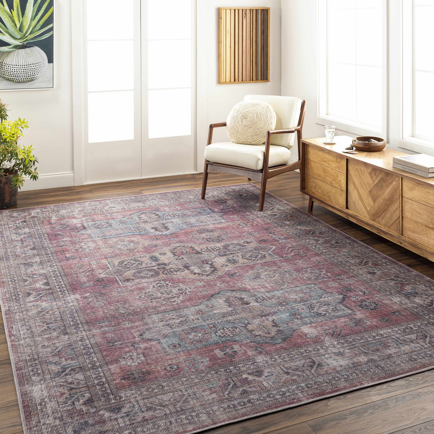 Konak Washable Area Rug - Clearance