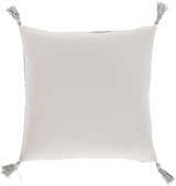 Koorda Gray Woven Tassel Mosaic Throw Pillow - Clearance