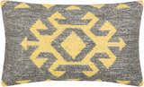 Koronadal Yellow&Grey Geometric Throw Pillow - Clearance