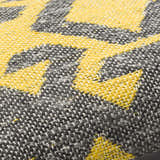 Koronadal Yellow&Grey Geometric Throw Pillow - Clearance