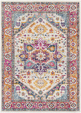 Kotlik Magenta & Cream Area Rug - Clearance