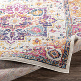 Kotlik Magenta & Cream Area Rug - Clearance