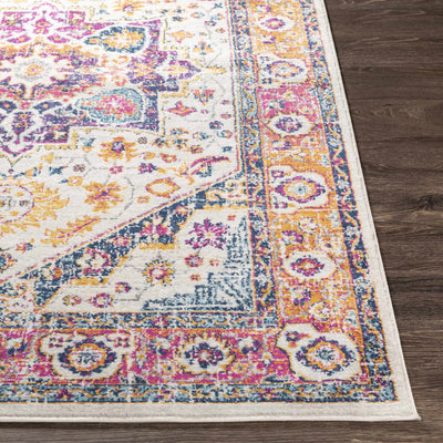 Kotlik Magenta & Cream Area Rug