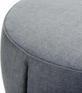Kishanpur Gray Ottoman - Clearance