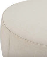 Kishanpur Beige Ottoman - Clearance