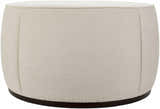 Kishanpur Beige Ottoman - Clearance