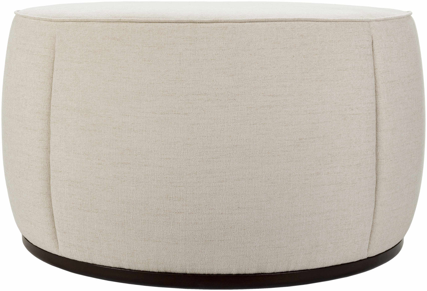 Kishanpur Beige Ottoman - Clearance
