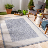 Kiah Blue Indoor & Outdoor Rug - Clearance