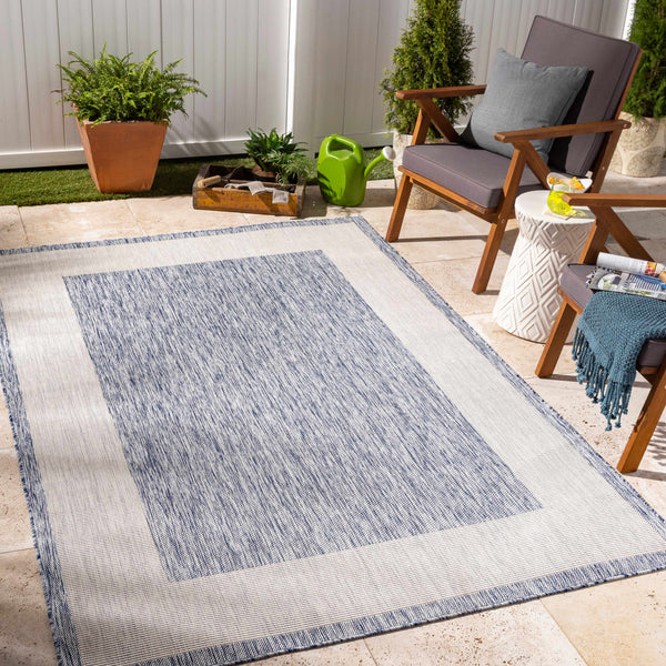 Kiah Blue Area Rug