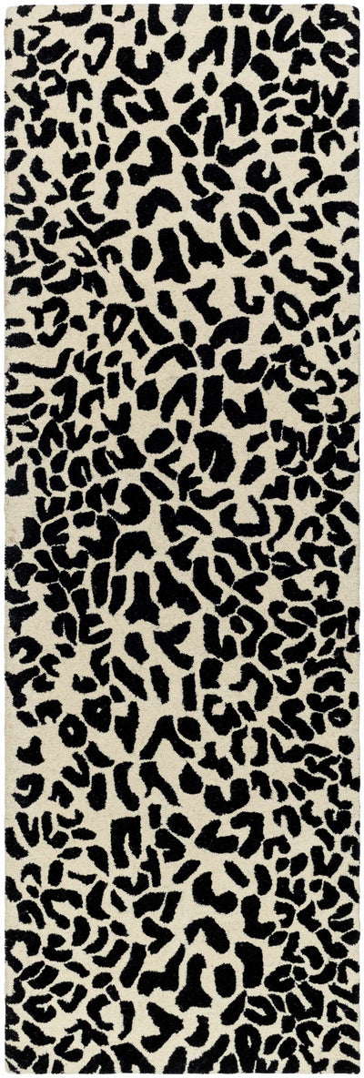 Kass Leopard Print Area Rug