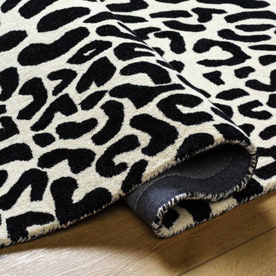 Kass Leopard Print Area Rug