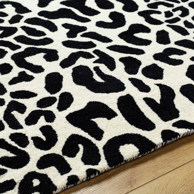 Kass Leopard Print Area Rug