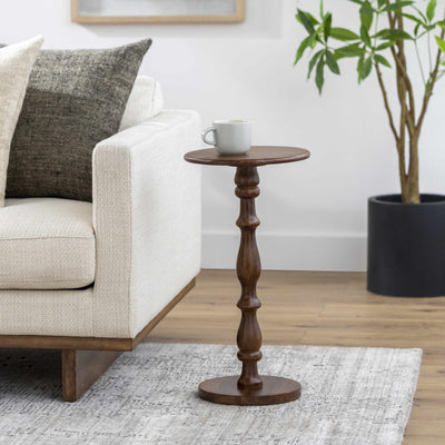 Kolosovka Dark Wood End Table