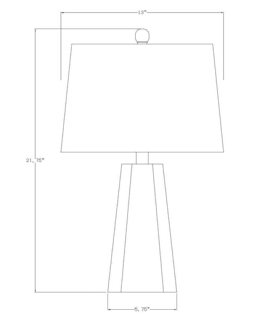 Asalatganj Blue Table Lamp - Clearance