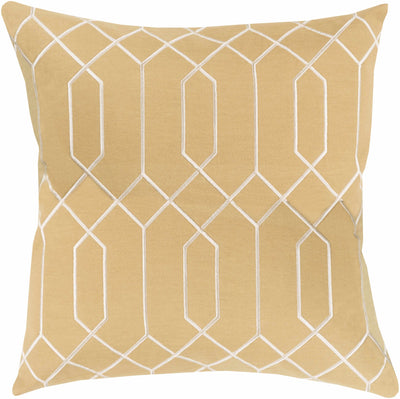 Kunle Mustard Geometric Accent Pillow - Clearance