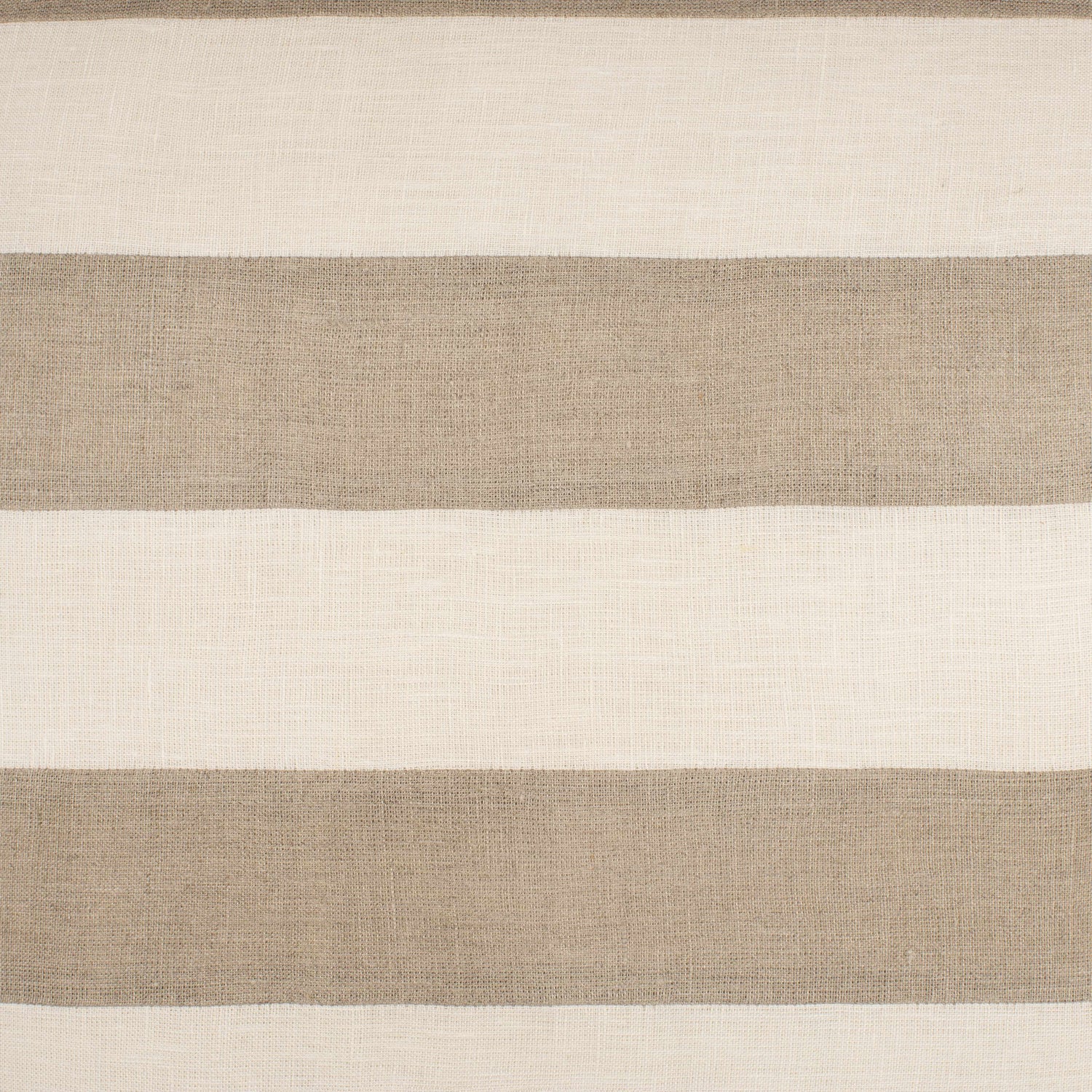 Kuri Beige Striped Lumbar Pillow - Clearance