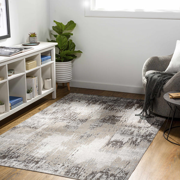 Kuyucak Washable Abstract Rug