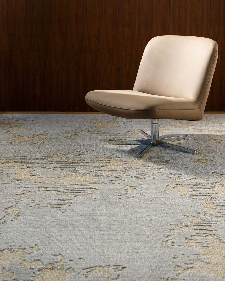 Kushinagar Light Brown Swivel Chair - Clearance