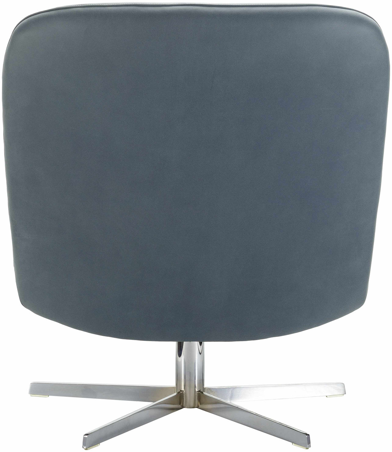 Kushinagar Blue Gray Swivel Chair - Clearance
