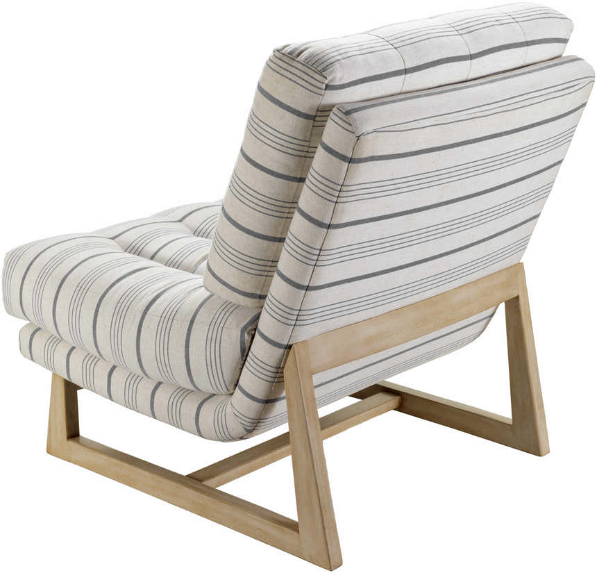 Kitanagoya Taupe Armless Accent Chair
